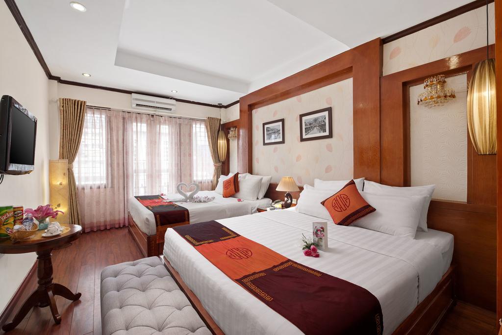 Hanoi Symphony Hotel Bagian luar foto